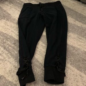 Black joggers